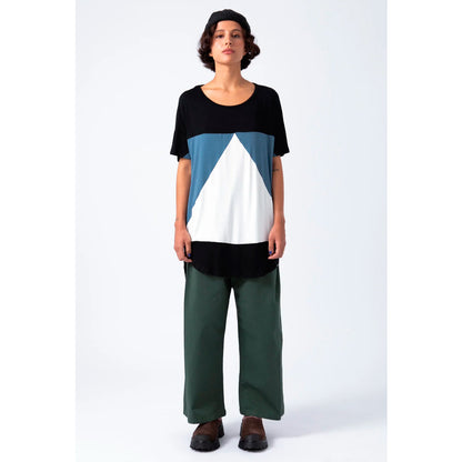 Camiseta Pitagora - Aequilaterus Negro Azul