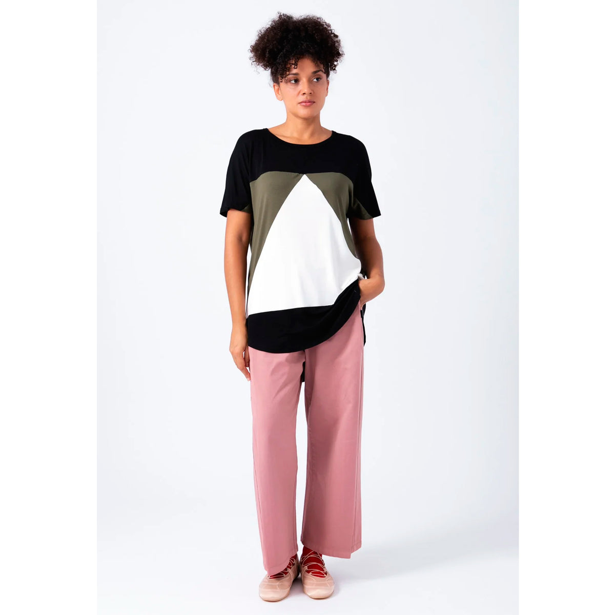 Camiseta Pitagora - Aequilaterus Negro Verde