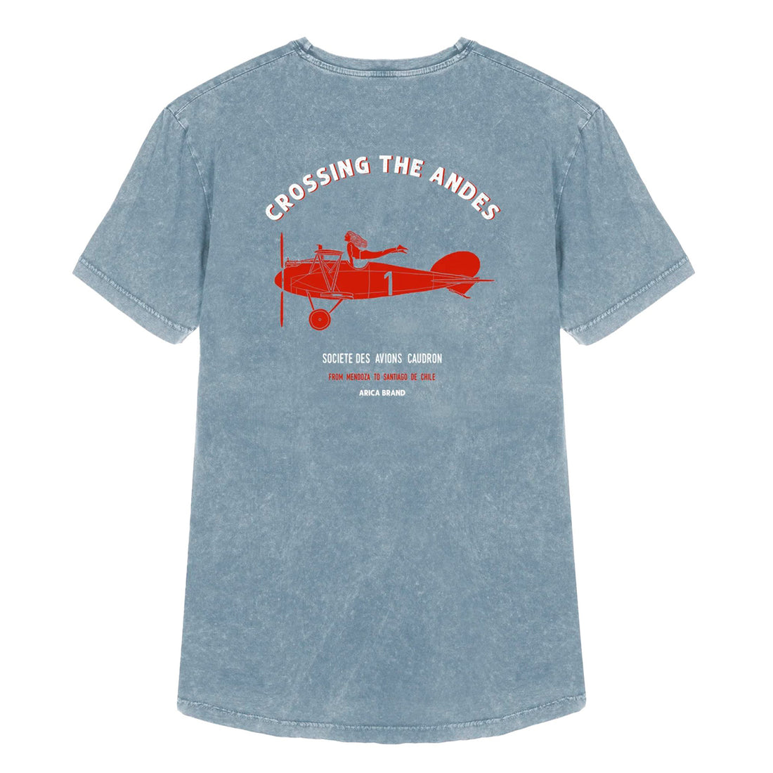 Camiseta Arica Brand - Los Andes Dusty Green