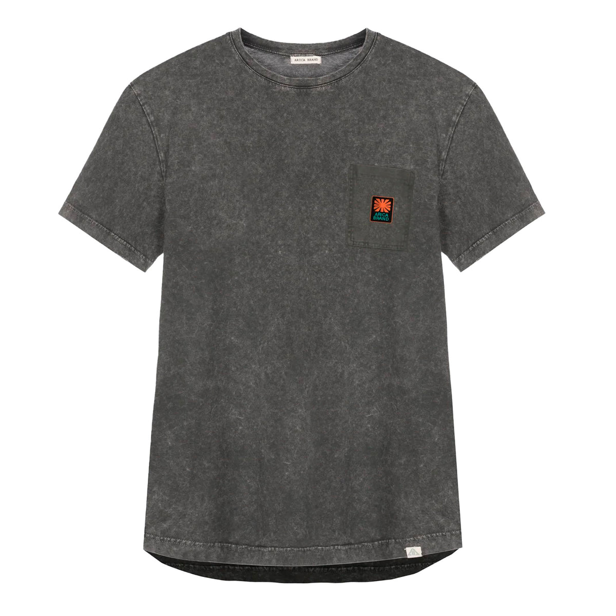 Camiseta Arica Brand - Basic Pocket Grey