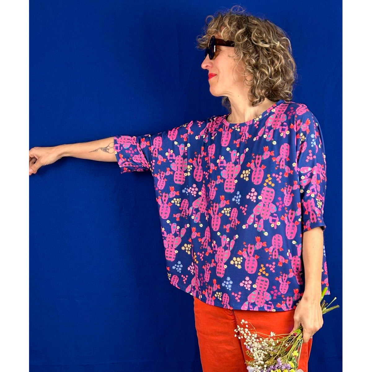 Camiseta La Compiano - Bond Funky Cactus