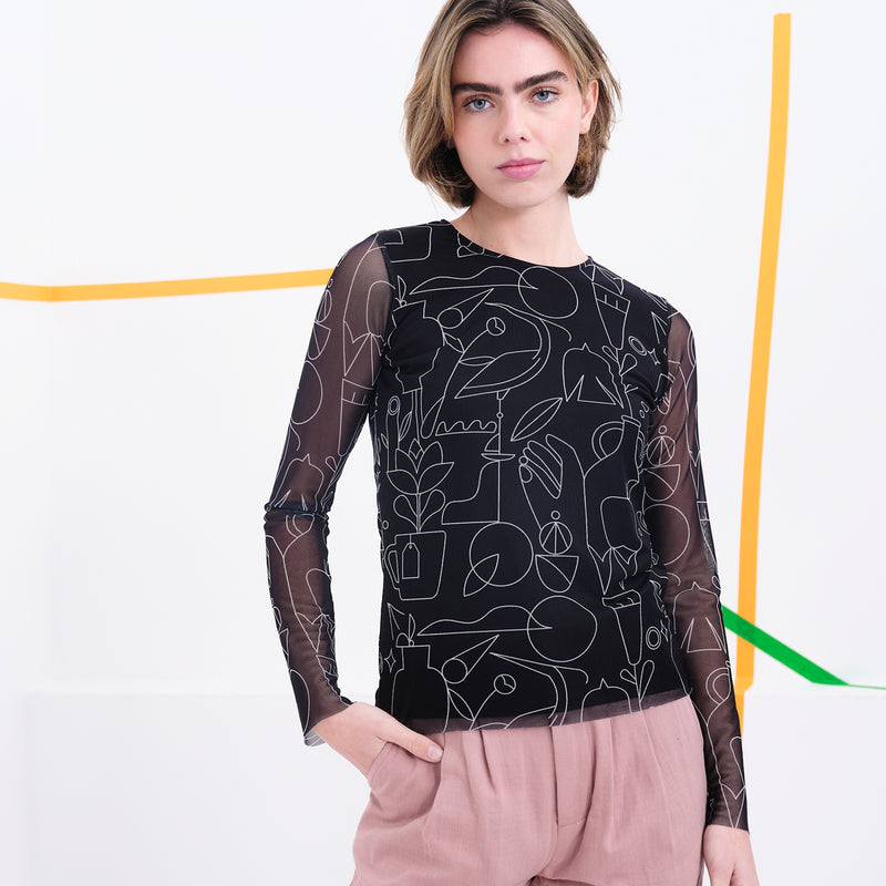 Camiseta Béhulah - Eastwood Negro