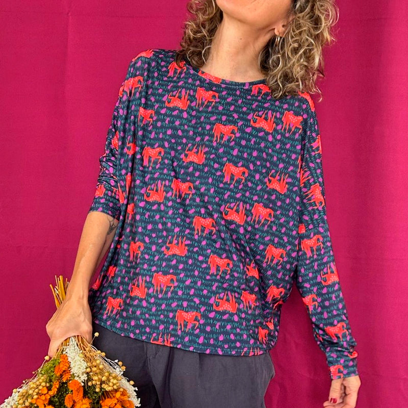 Camiseta La Compiano - Elna Carrusel