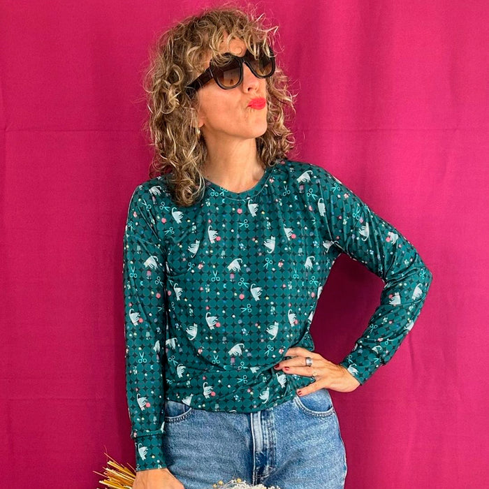 Camiseta La Compiano - Emily Entre Costuras