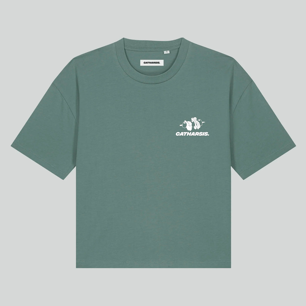 Camiseta Catharsis - Gildas Green Cropped