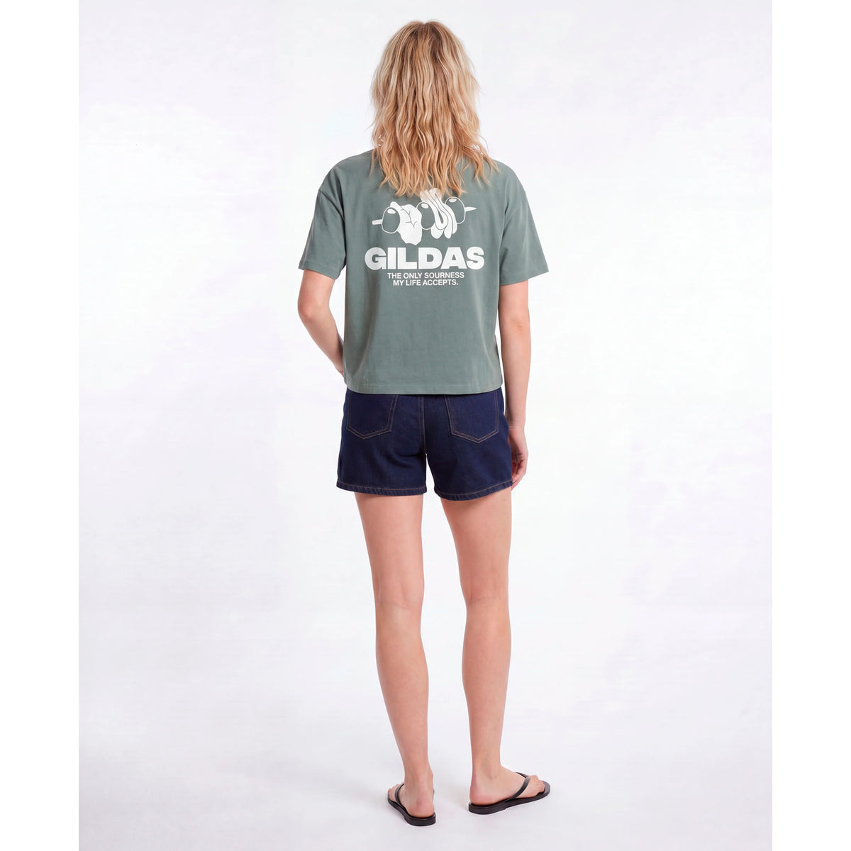 Camiseta Catharsis - Gildas Green Cropped