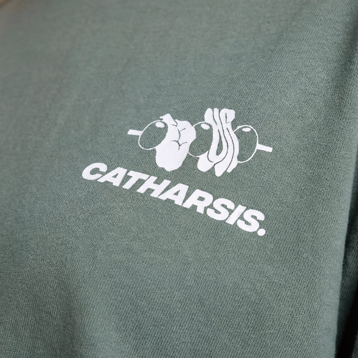 Camiseta Catharsis - Gildas Green Cropped