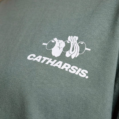 Camiseta Catharsis - Gildas Green Cropped