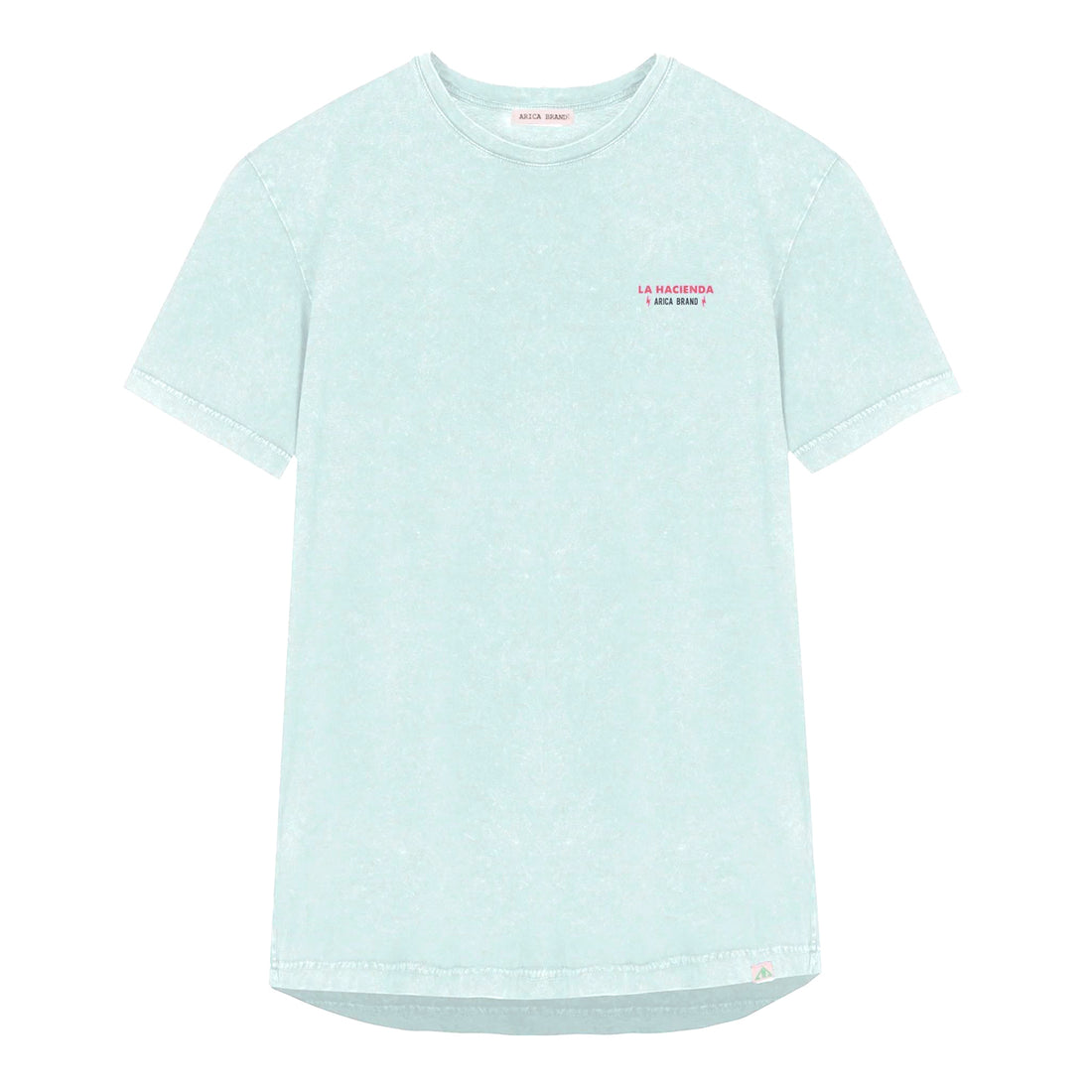 Camiseta Arica Brand - Hacienda Pale Blue 🌮🌊