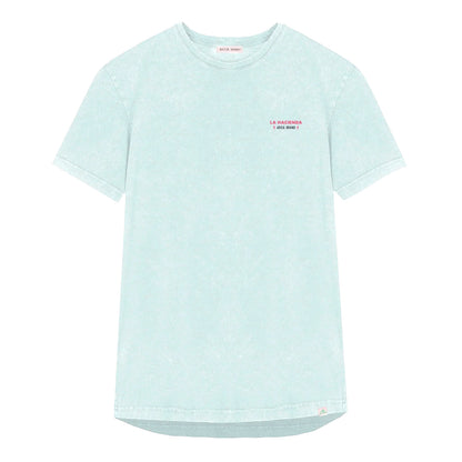 Camiseta Arica Brand - Hacienda Pale Blue 🌮🌊