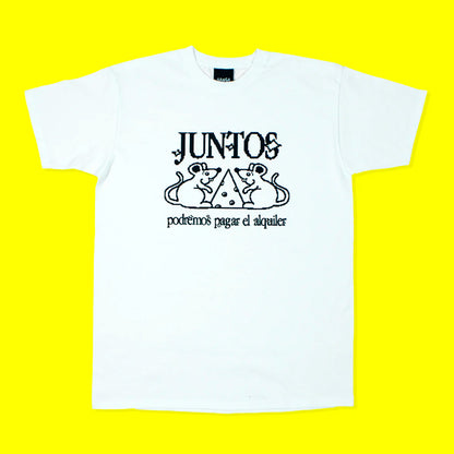 Camiseta Ganga - "Juntos podremos pagar el alquiler" 🐭