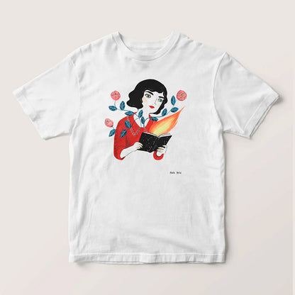 Camiseta - "Lectora" de María Hesse