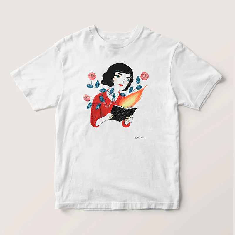 Camiseta - "Lectora" de María Hesse