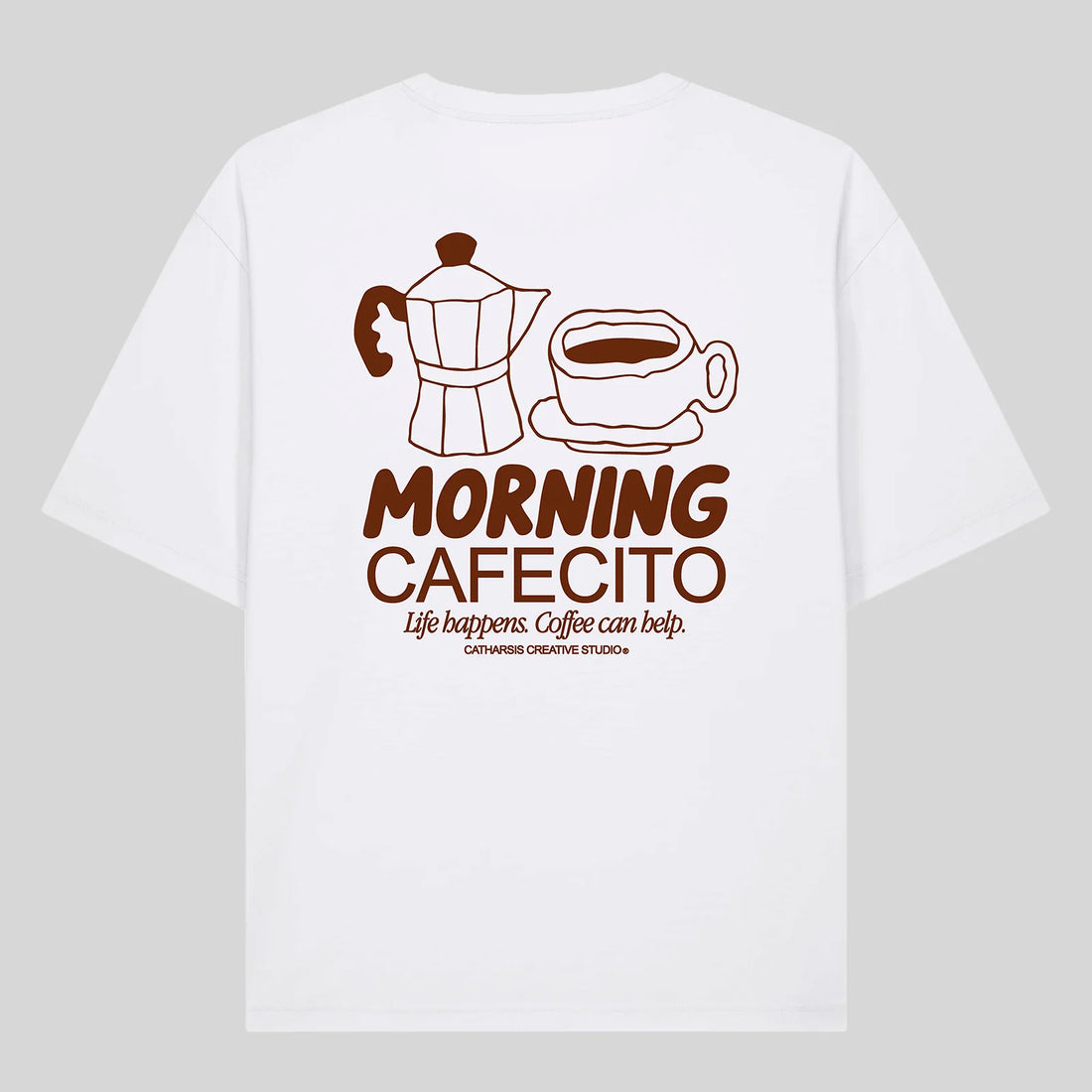 Camiseta Catharsis - Morning Cafecito ☕
