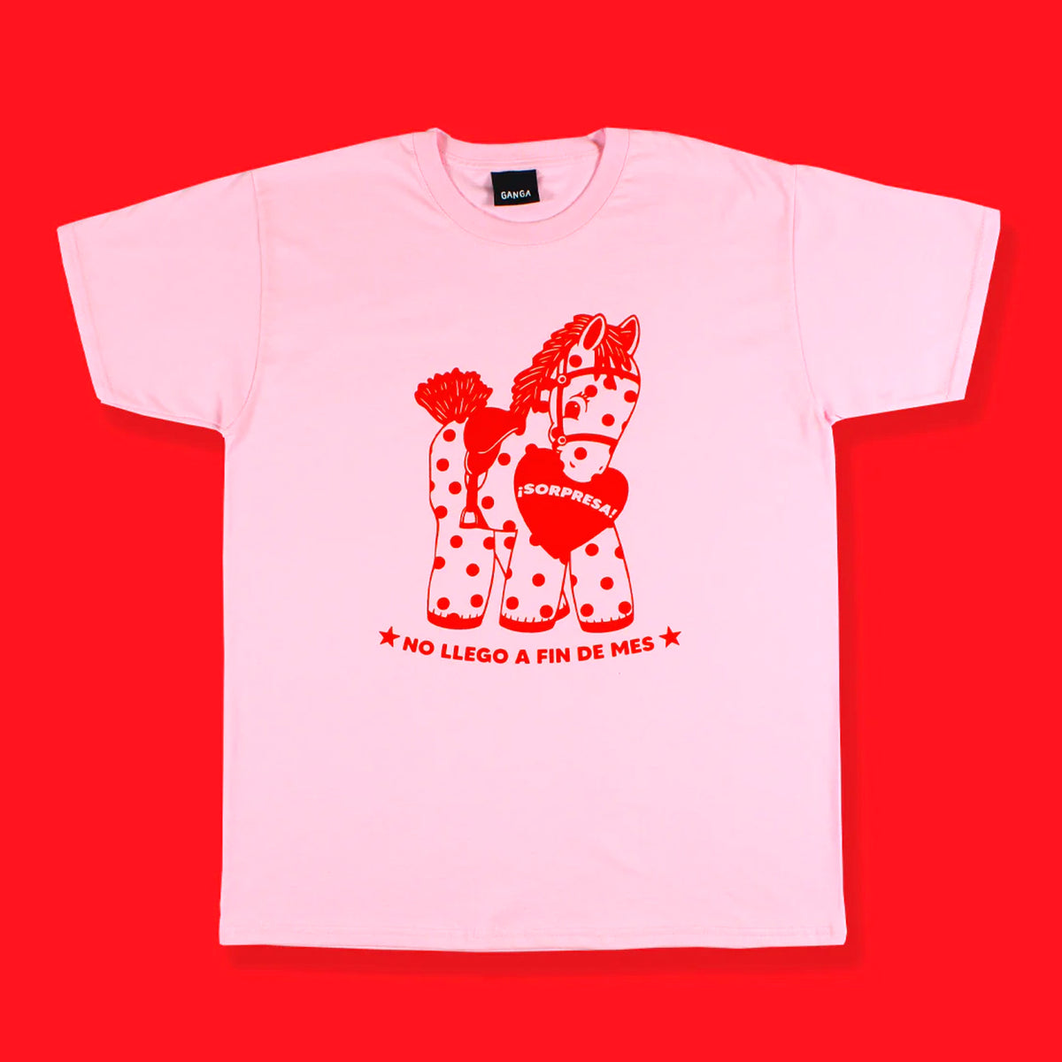 Camiseta - "¡Sorpresa! No llego a fin de mes"