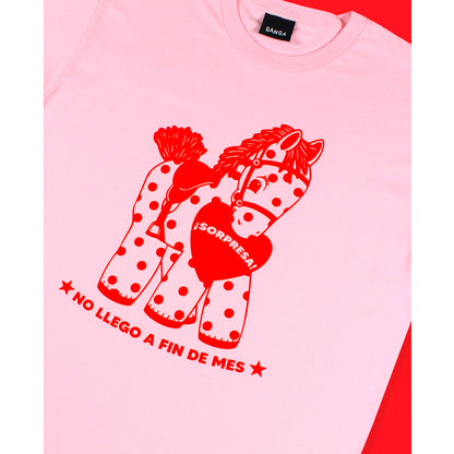 Camiseta - "¡Sorpresa! No llego a fin de mes"
