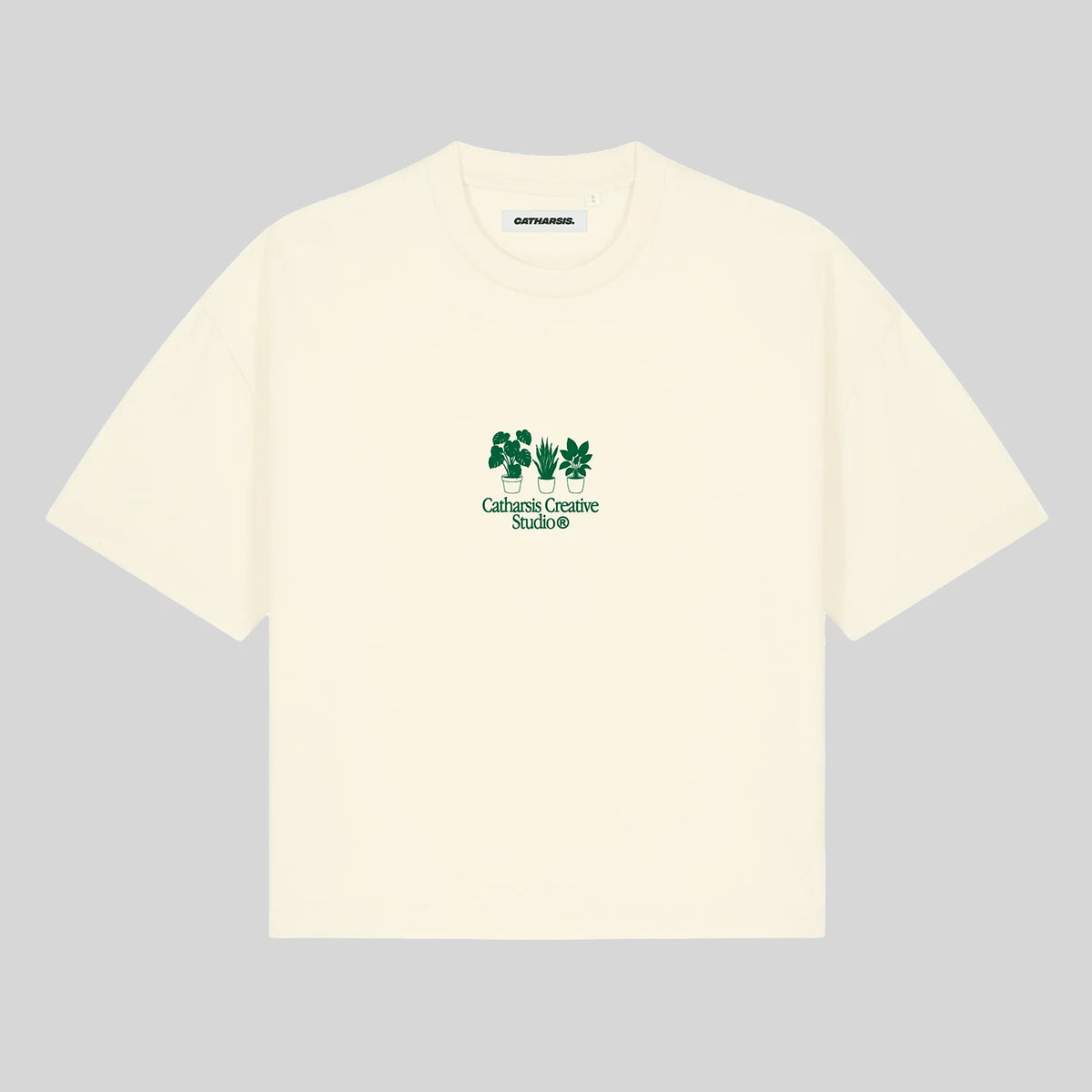 Camiseta Catharsis - Not Ghosting, Just Gardening Cropped