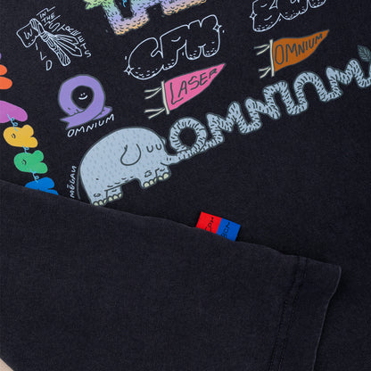 Camiseta Laser Barcelona - OMNIUM by Laser Faded Banners