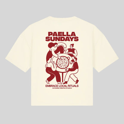 Camiseta Catharsis - Paella Sundays Cropped 🥘🦞