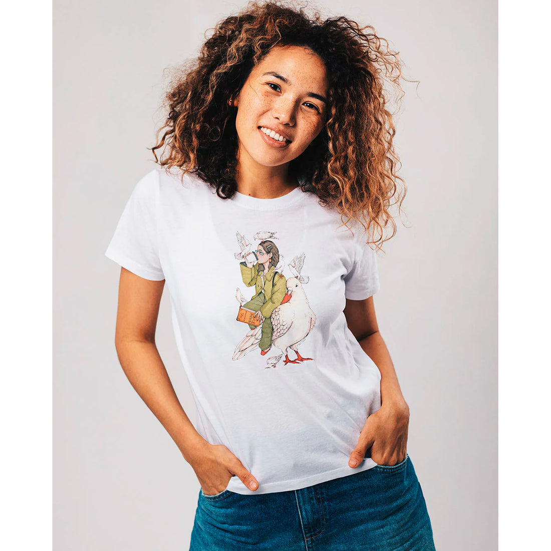 Camiseta - "Paloma" de Ana Jarén