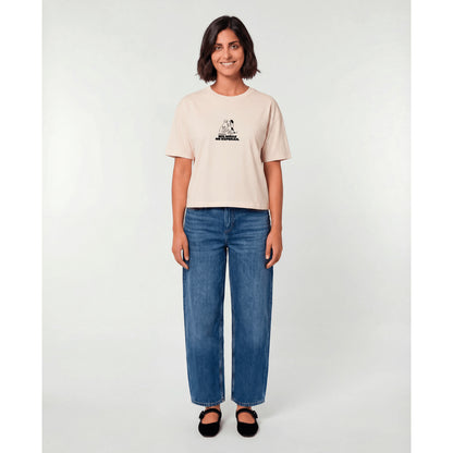 Camiseta Catharsis - Perdona, Mis Niños Me Esperan Cropped