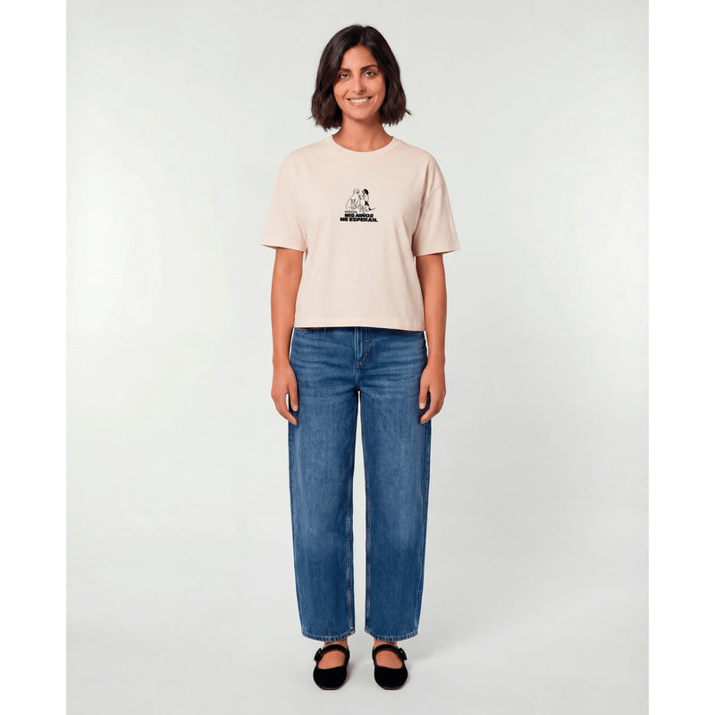 Camiseta Catharsis - Perdona, Mis Niños Me Esperan Cropped