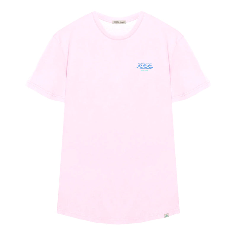 Camiseta Arica Brand - Pipeline Pale Pink