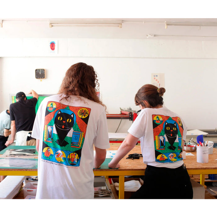 Camiseta Laser Barcelona - Rawal Artist Series X Cristina Daura White