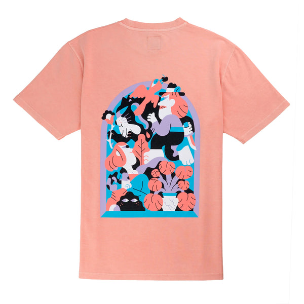 Camiseta Laser Barcelona - Rawal Artist Series X Hedof Peach