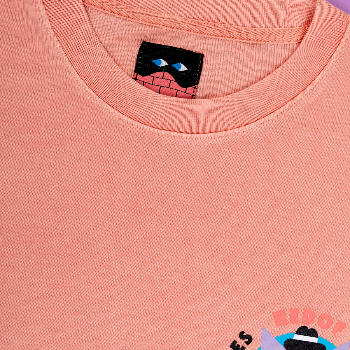 Camiseta Laser Barcelona - Rawal Artist Series X Hedof Peach