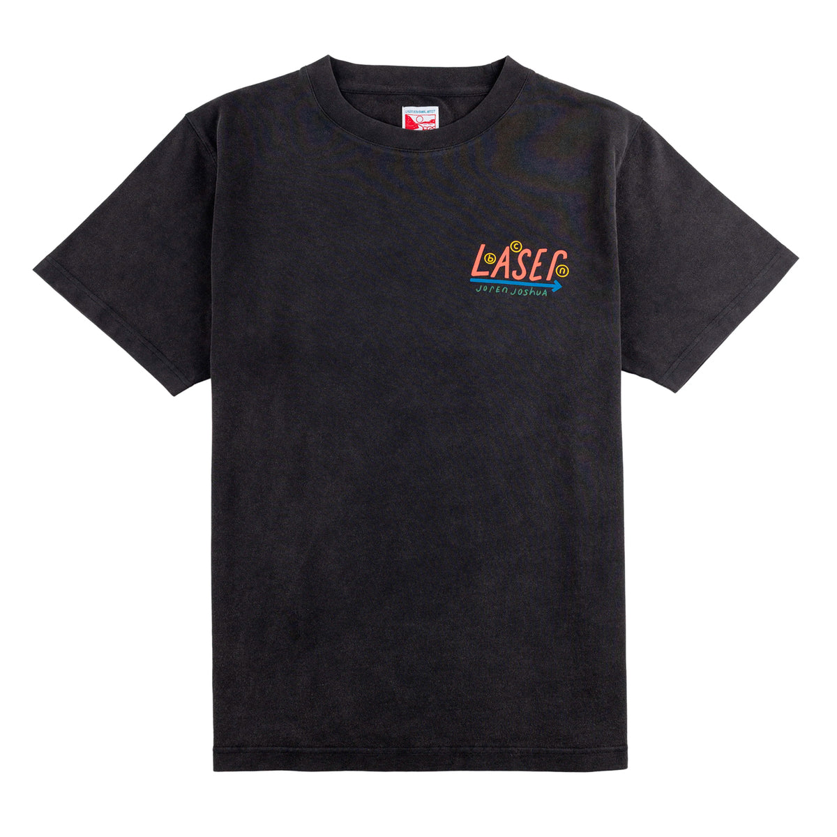 Camiseta Laser Barcelona - Rawal Artist Series X Joren Joshua Faded Black