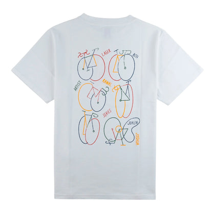 Camiseta Laser Barcelona - Rawal Artist Series X Joren Joshua White
