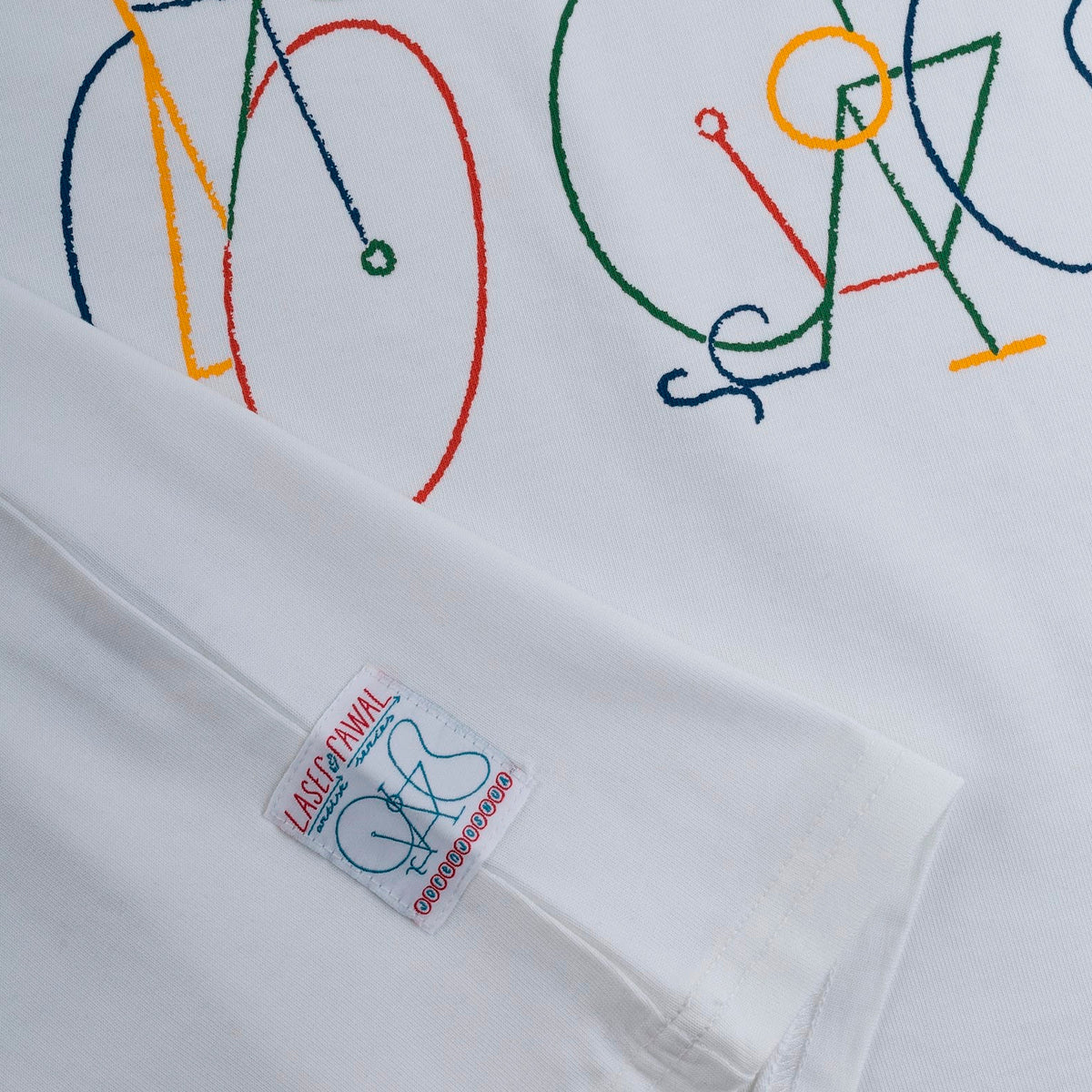 Camiseta Laser Barcelona - Rawal Artist Series X Joren Joshua White