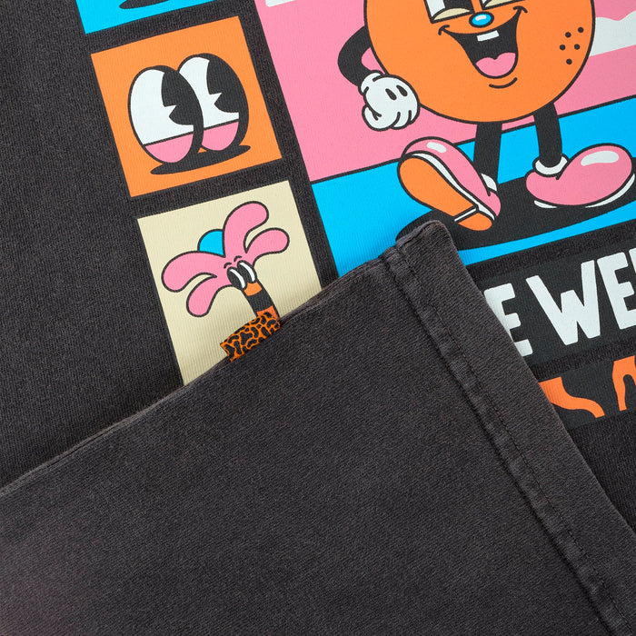 Camiseta Laser Barcelona - Rawal Artist Series X Yeye Weller Faded Black