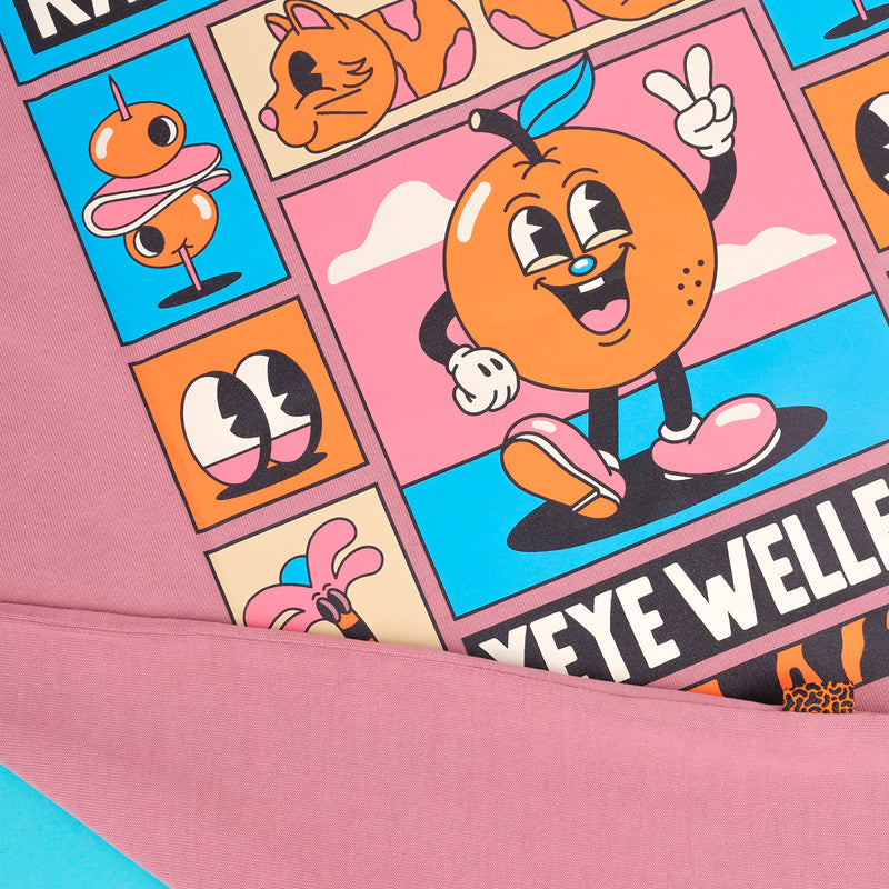 Camiseta Laser Barcelona - Rawal Artist Series X Yeye Weller Dusty Rose