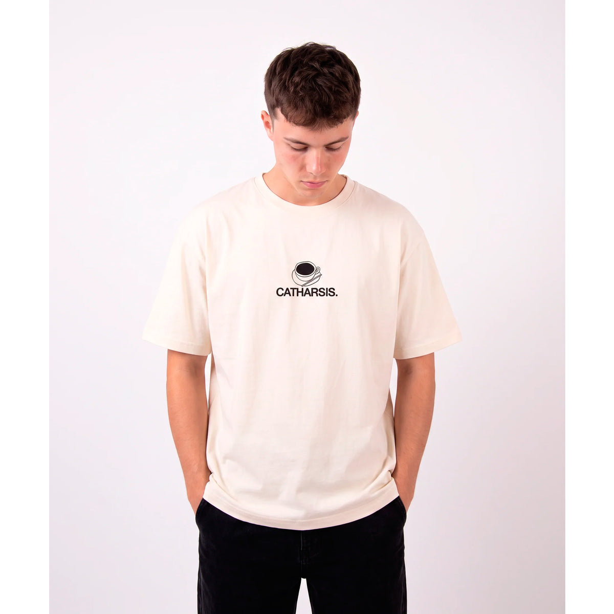Camiseta Catharsis - See You In An Hour ☕📓