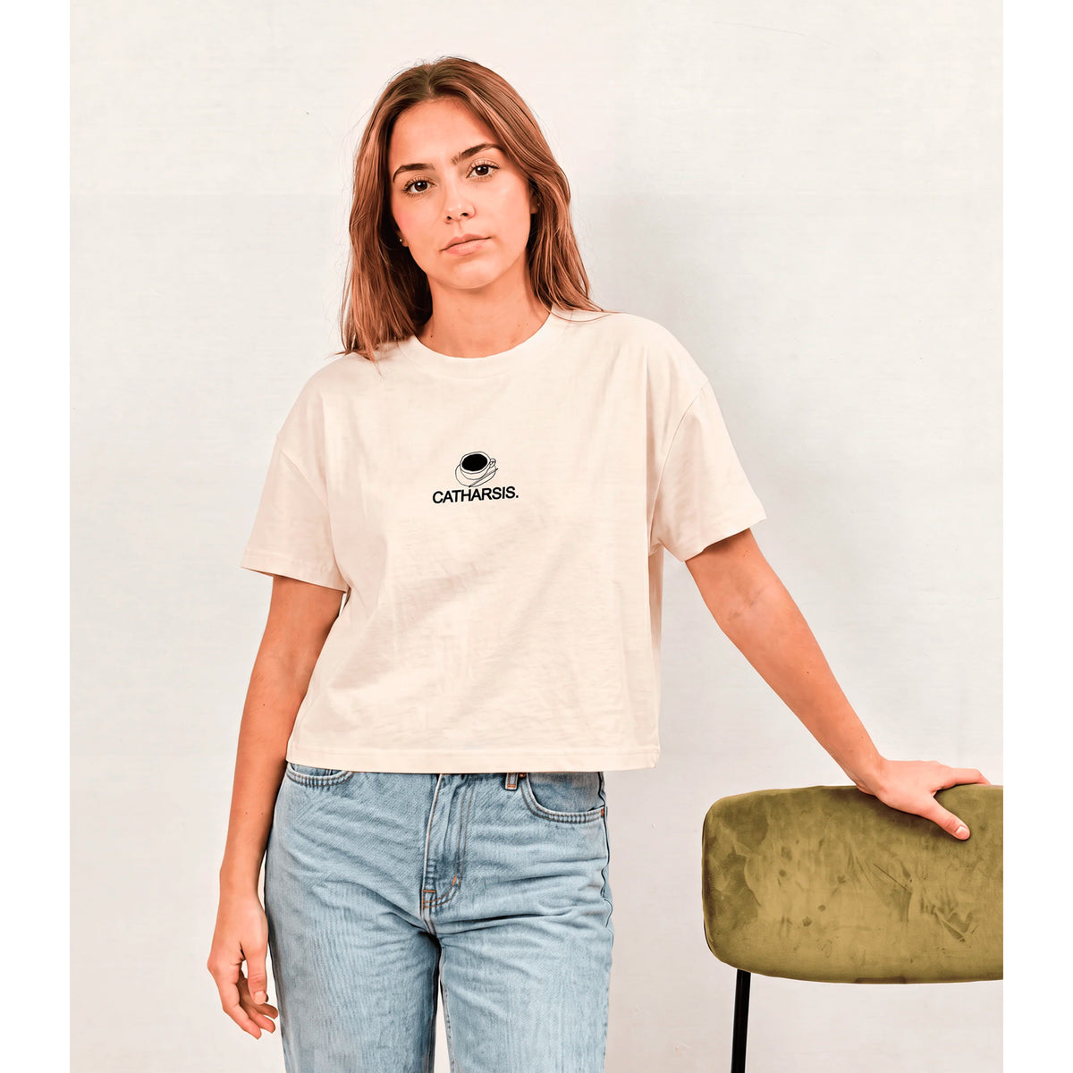 Camiseta Catharsis - See You In An Hour Cropped ☕📓