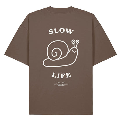 Camiseta - "Slow Life" 🐌