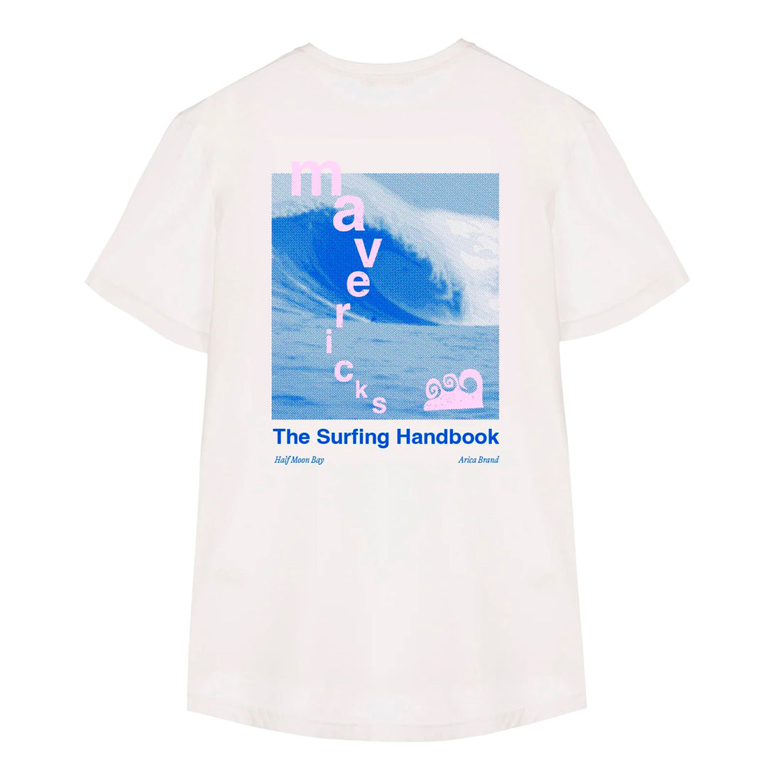 Camiseta Arica Brand - Surfing White