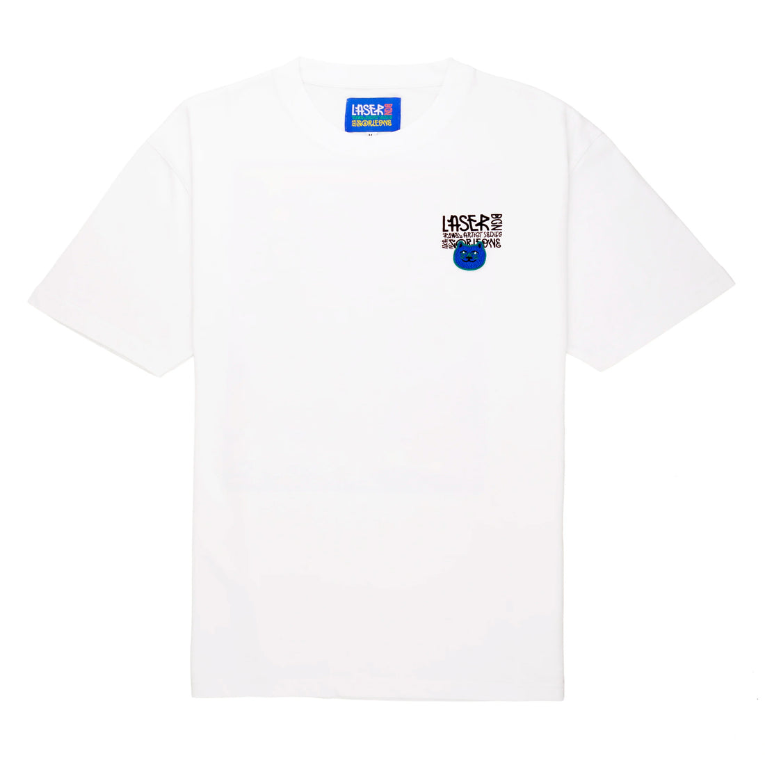 Camiseta Laser Barcelona - Rawal Artist Series X Akacorleone The Heartbreak White