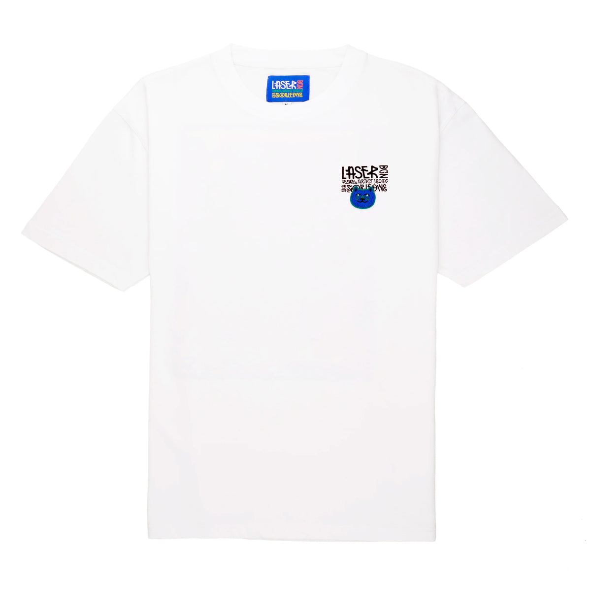Camiseta Laser Barcelona - Rawal Artist Series X Akacorleone The Heartbreak White