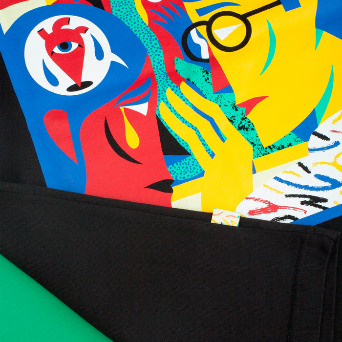 Camiseta Laser Barcelona - Rawal Artist Series X Akacorleone The Heartbreak Black