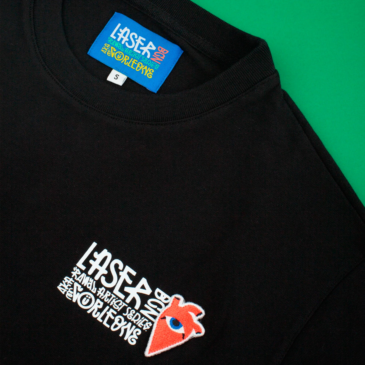 Camiseta Laser Barcelona - Rawal Artist Series X Akacorleone The Heartbreak Black