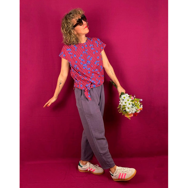 Camiseta La Compiano - Vitta Blue Cherry