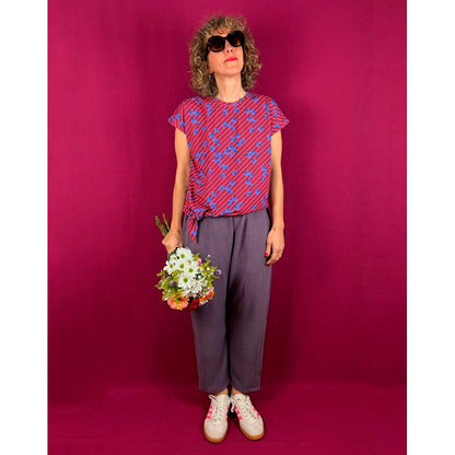 Camiseta La Compiano - Vitta Blue Cherry