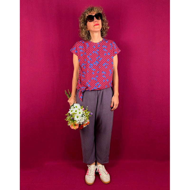 Camiseta La Compiano - Vitta Blue Cherry