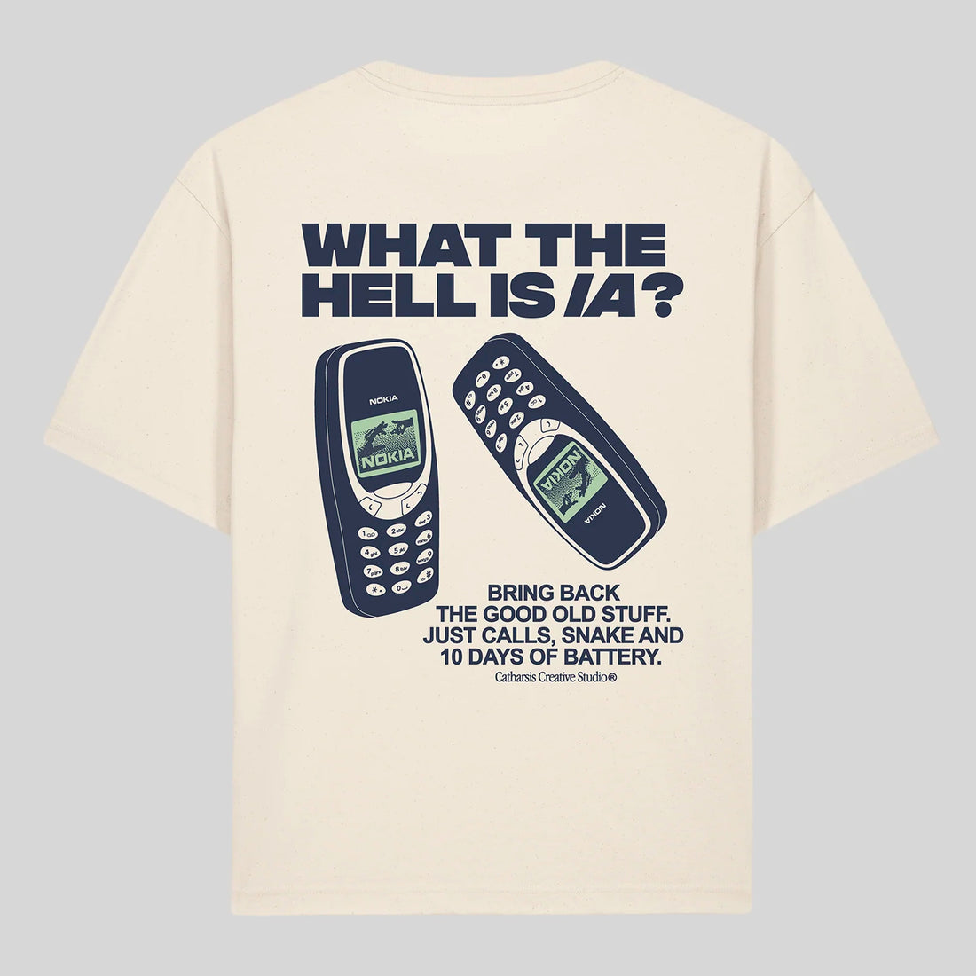 Camiseta Catharsis - What The Hell Is IA?