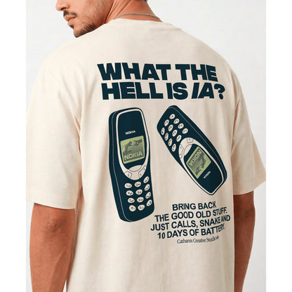 Camiseta Catharsis - What The Hell Is IA?