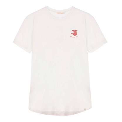 Camiseta Arica Brand - Wild White 🐺🌑