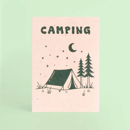 Postal plantable - Camping ⛺